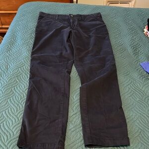 Gap Straight Leg Navy Pants Size 8, EUC